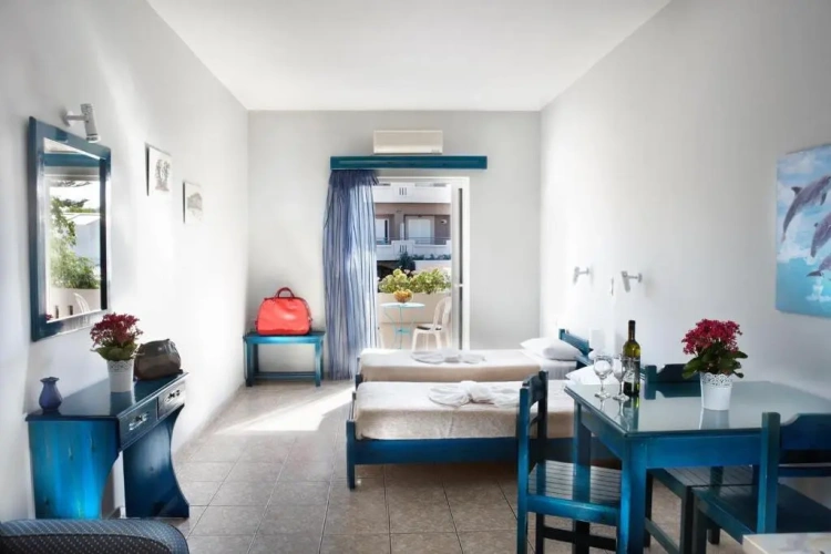 Studio with balcony