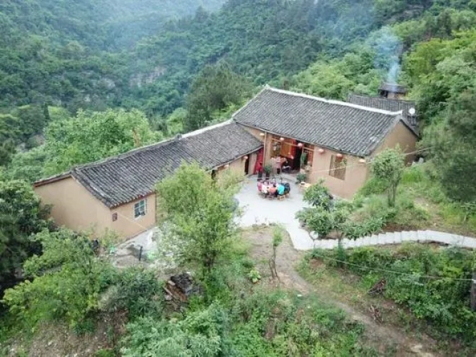 Outside