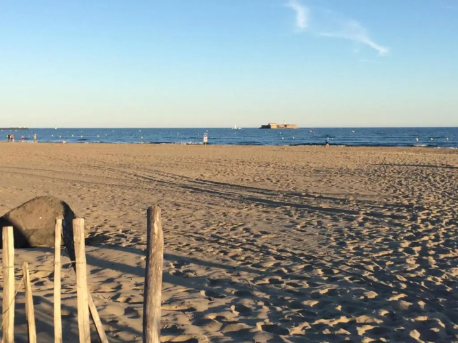 Résidence Aquaplage 45m2 front de mer plage Richelieu