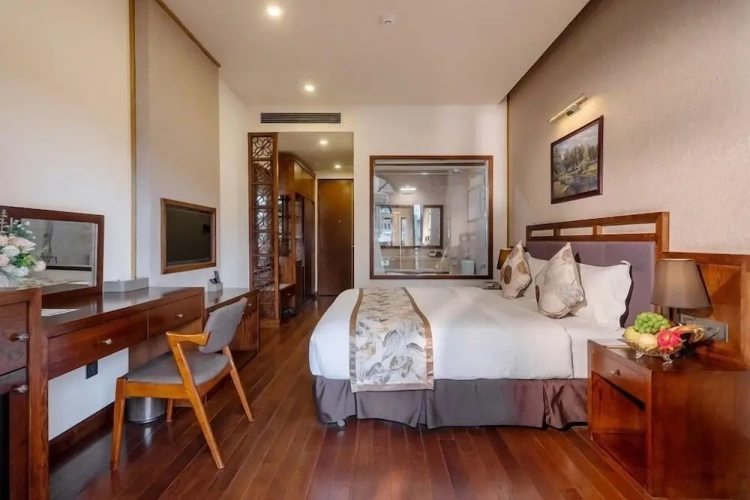 Deluxe Double room with balcony and with view