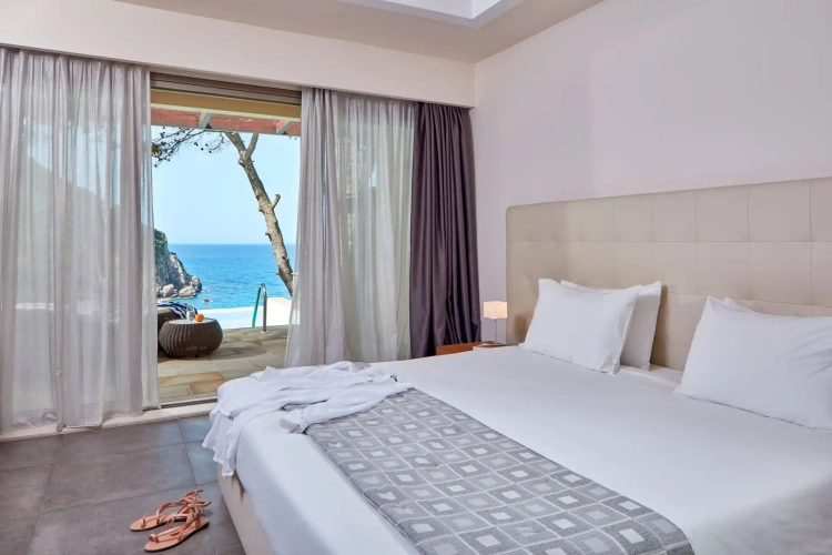 Deluxe Private Pool Double Suite with sea view