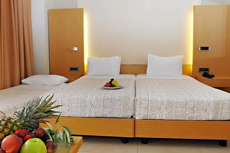 Triple room with garden view
