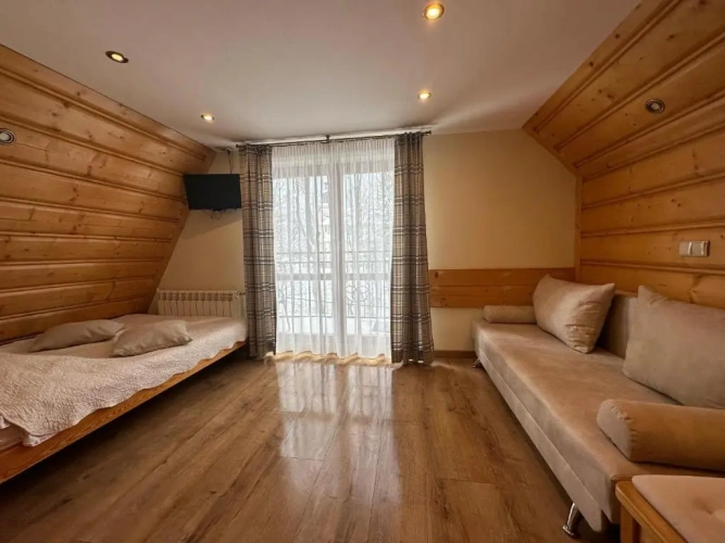 Standard Double room with balcony and with view