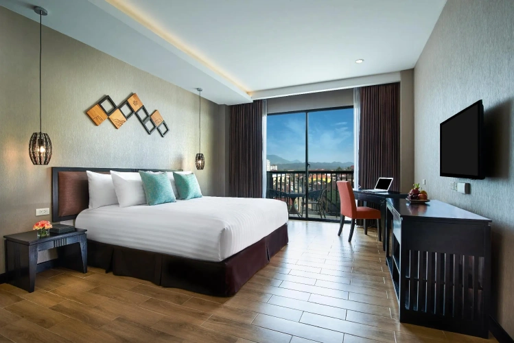 Superior Double room with balcony and with river view