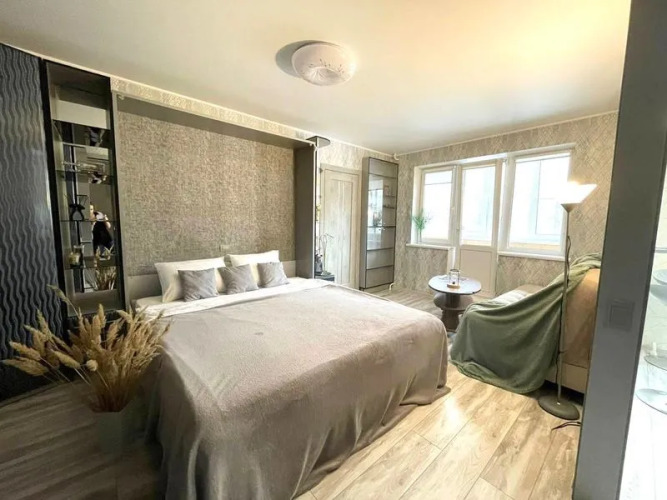 Фотография номера квартиры Апартаменты ПОДЕЛАМ на ул. Барбюса, 69Б