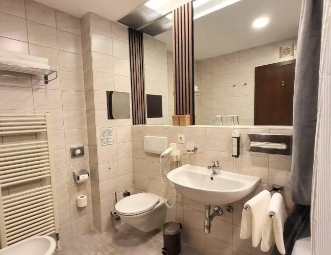 Deluxe Double room with balcony and with mountain view