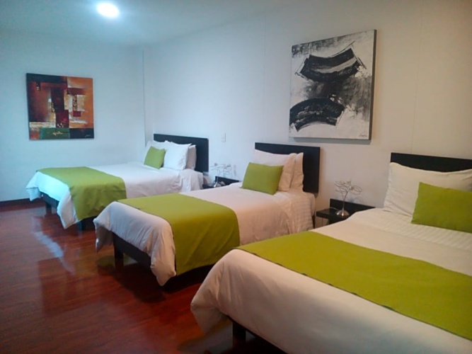 Standard Triple room with balcony and with view