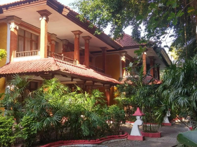 Puri Naga Beachfront Cottages Over view