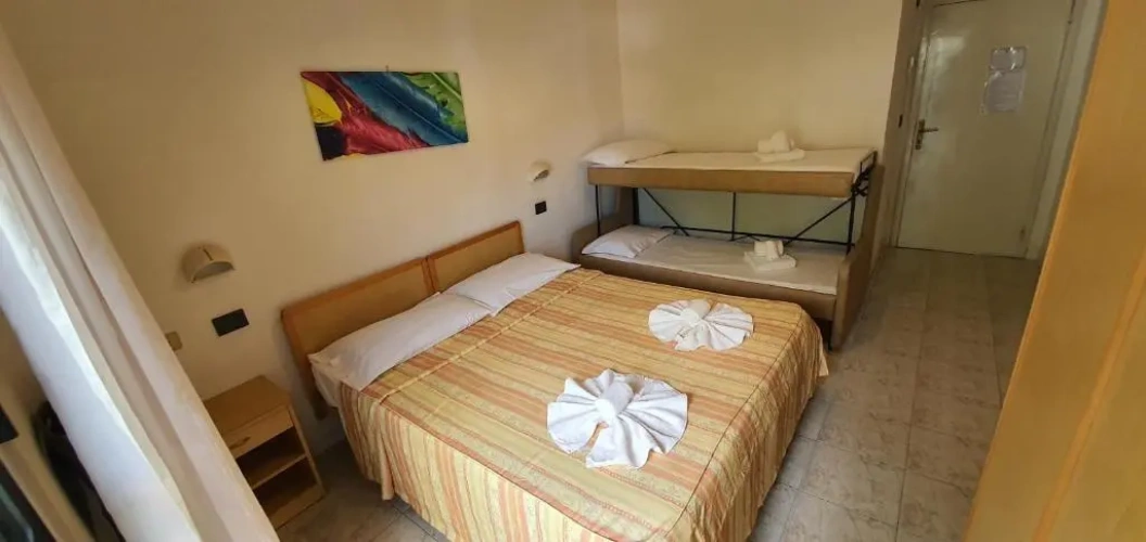 Standard Quadruple room with balcony