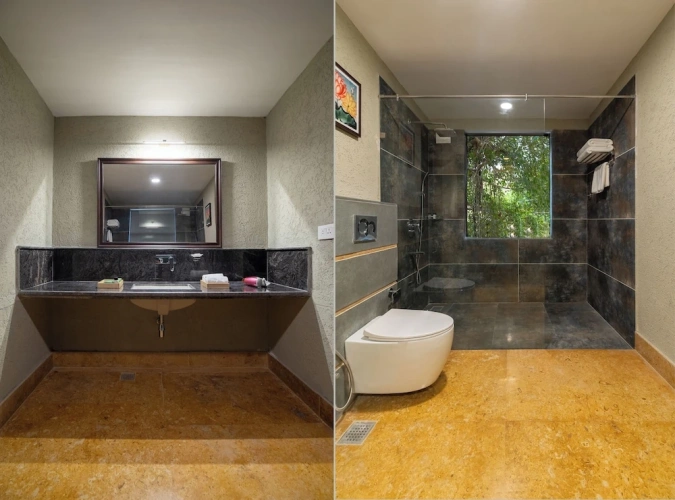 Suite with balcony and with garden view