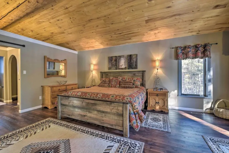 'altitude Adjustment' Angel Fire Cabin w/ Deck