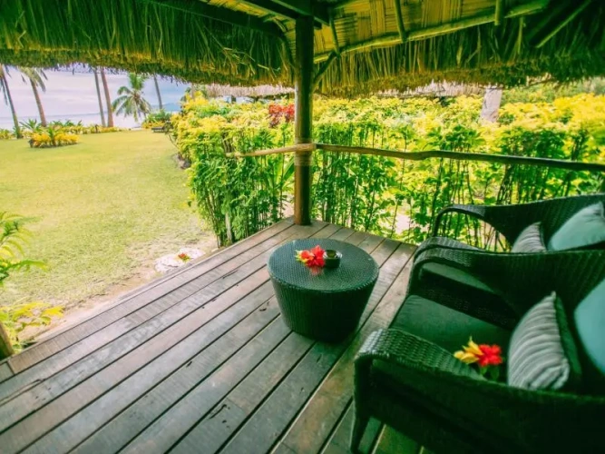 Bungalow beachfront