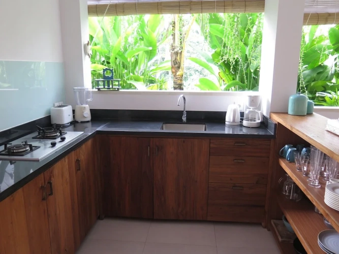 2 Bedrooms Luxury Villa with garden view