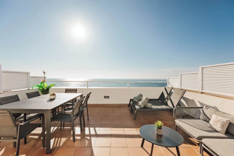 1 Bedroom Standard Penthouse room with balcony and with sea view