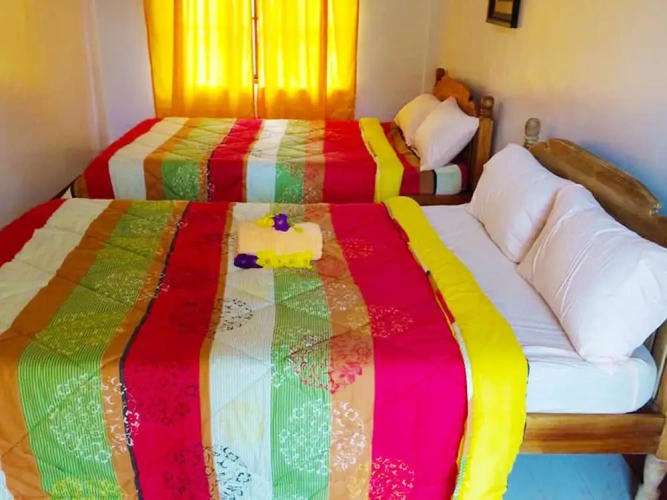Superior room with balcony and with view