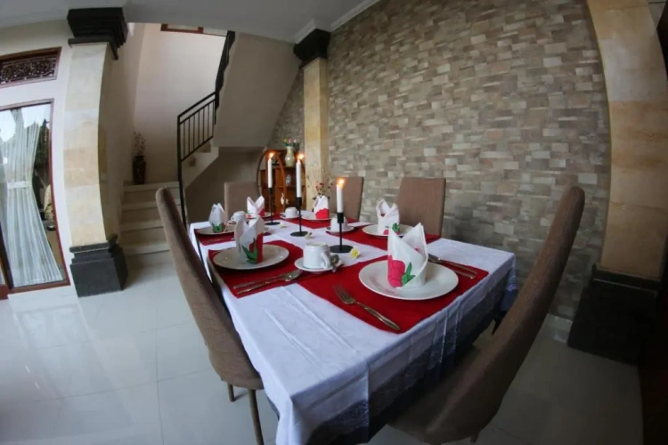 Villa with balcony and with view