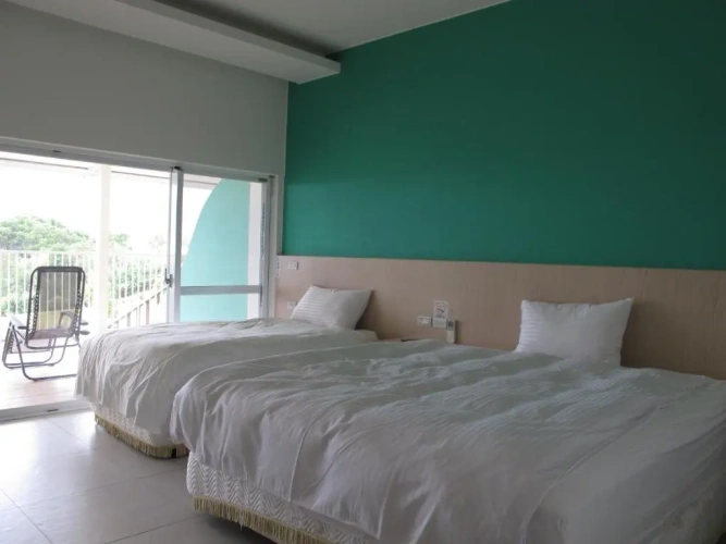 Luxury Quadruple room with balcony and with view