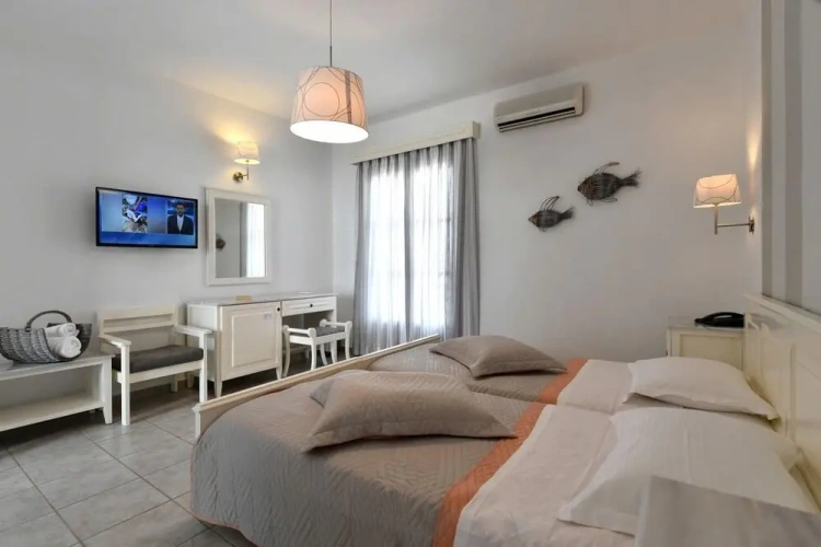 Standard Double room with balcony and with land view