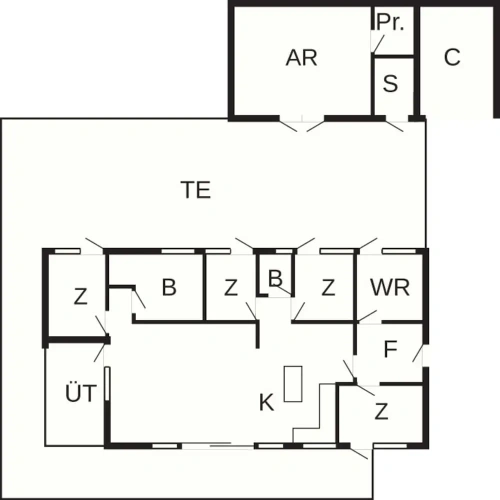 4 Bedrooms Classic Cottage
