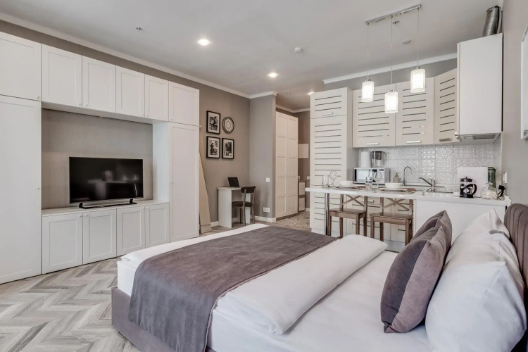 Фотография номера квартиры Business Apartments (Бизнесс Апартменс) на бульваре Ходынский 2