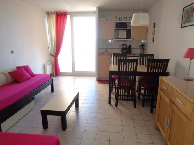 Studio 4 Pers, Pkg, 1Ere Ligne Mer, Piscine, Tennis