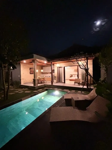 1 Bedroom Family Villa with pool view