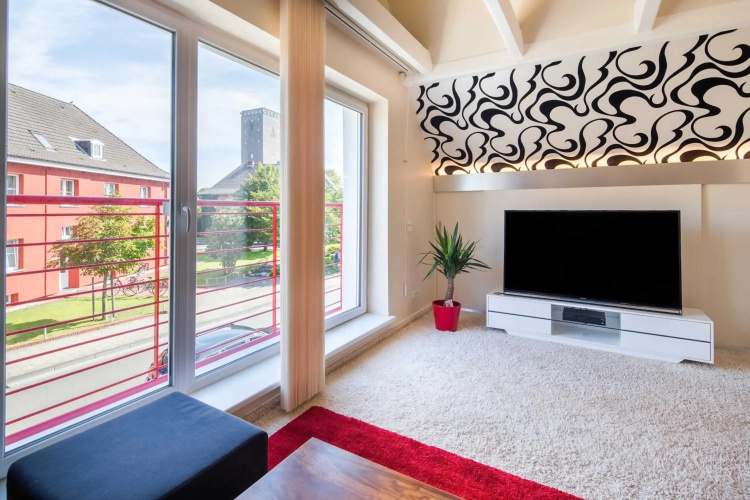 Roter Balkon