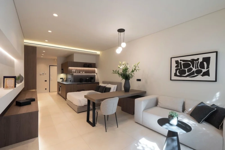 Luxury Double Apartment with balcony and with city view