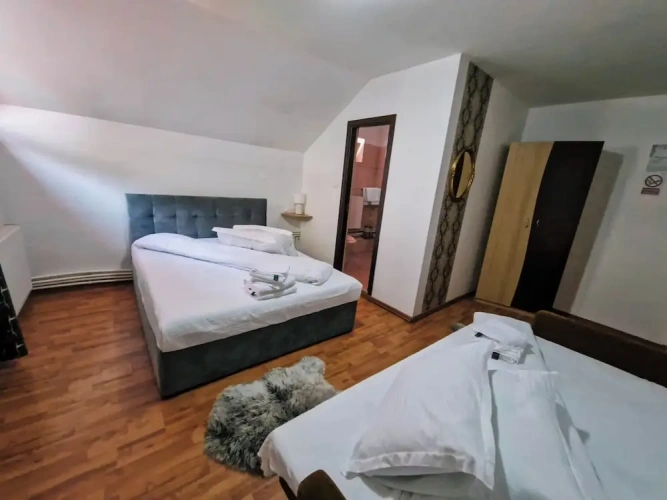Standard Triple Family room with balcony and with mountain view