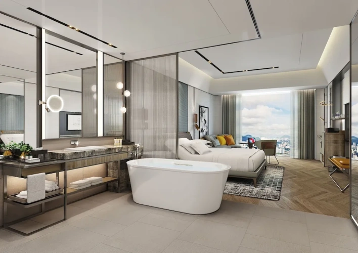 Deluxe Double room with city view