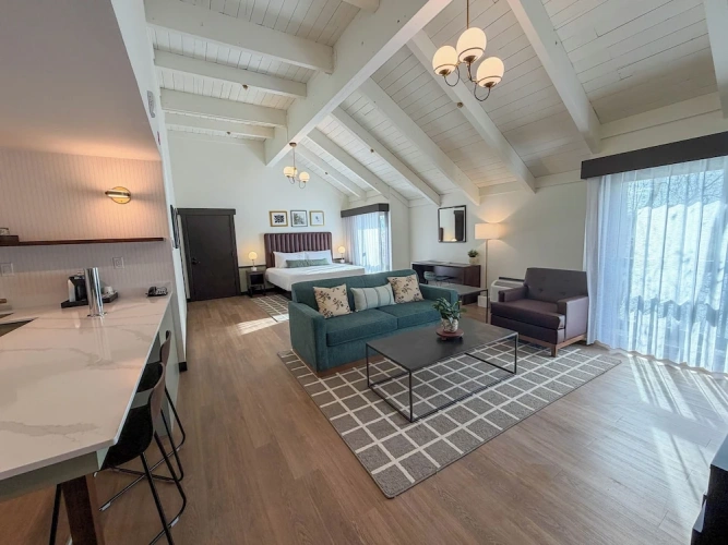 Double Suite with balcony and with garden view