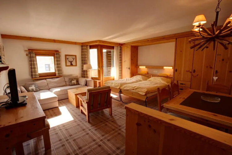 Chesa Munteratsch 2-Zimmerwohnung 102 Typ E