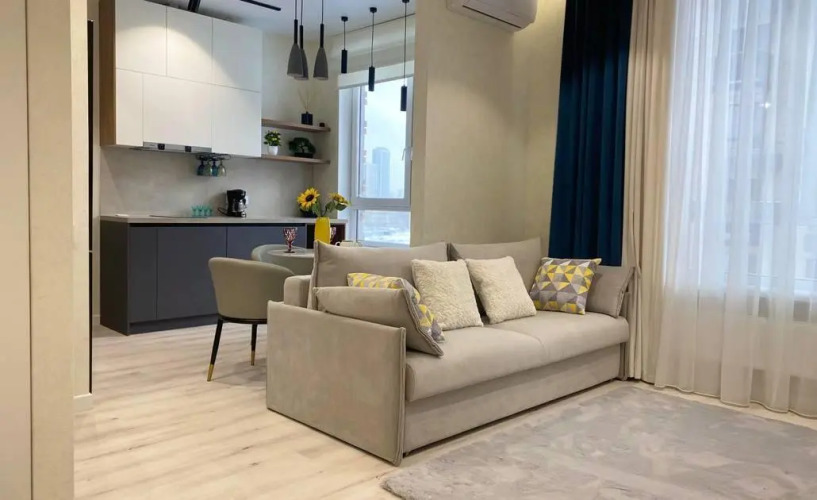 Фотография номера квартиры Апартаменты MONTY Moscow с панорамным видом Москва Сити