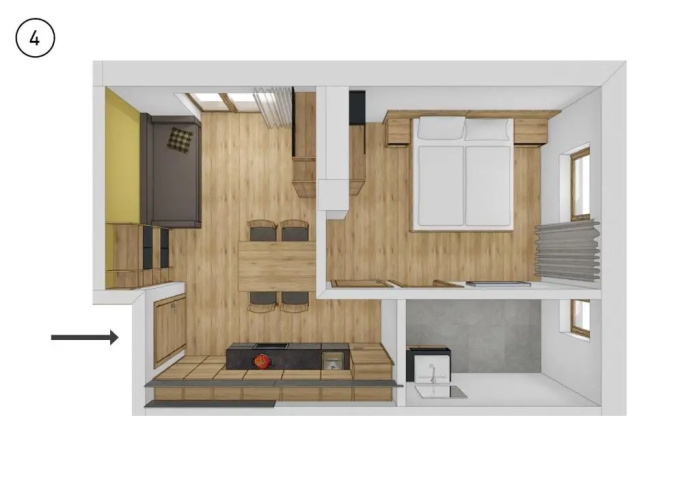 Appartement Förra