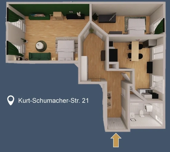 1 Bedroom Apartment