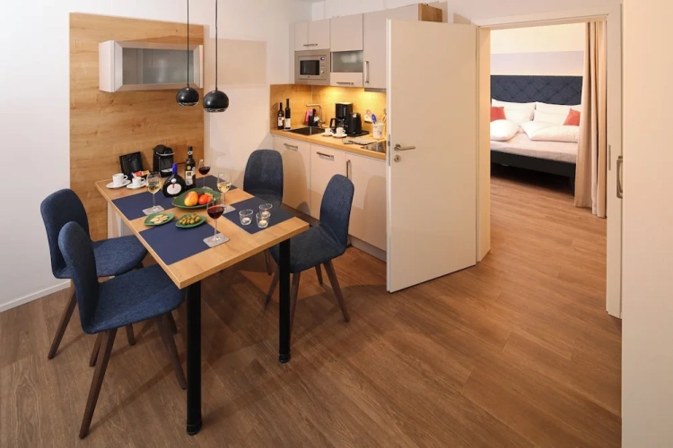 Family Suite with balcony and with mountain view