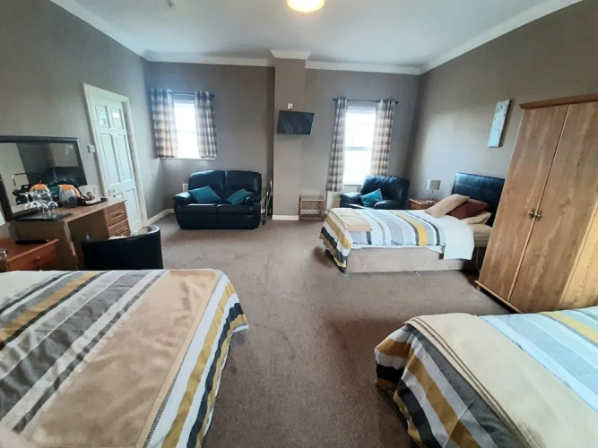 Standard Family room with partial sea view