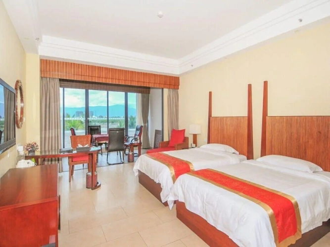 Standard Twin room with mountain view