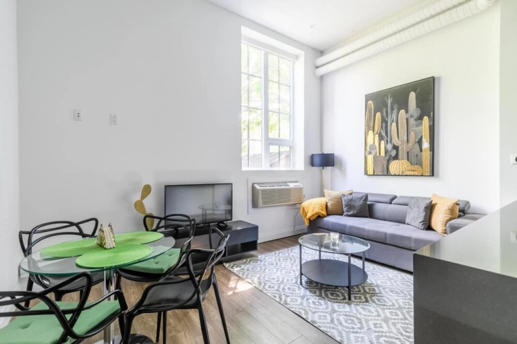 1bedroom Loft Free Parking Gym 4