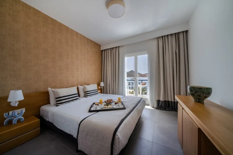 Standard room with balcony and with sea view