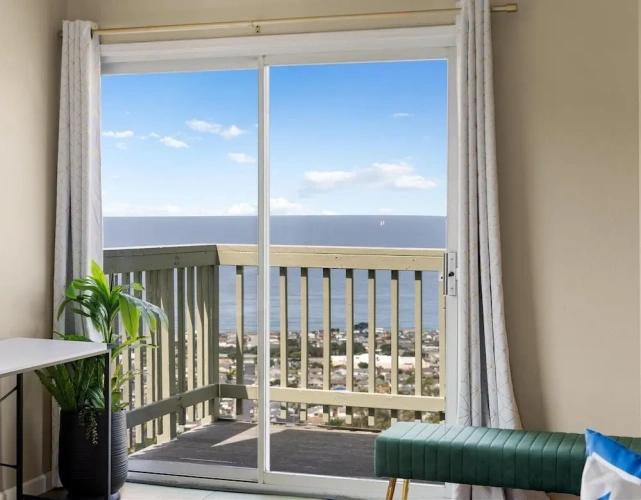 2 Bedrooms Family Apartment with balcony and with ocean view