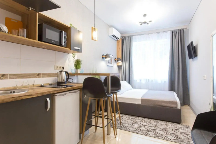 Cozy studio - Yaroslavska 21(2)