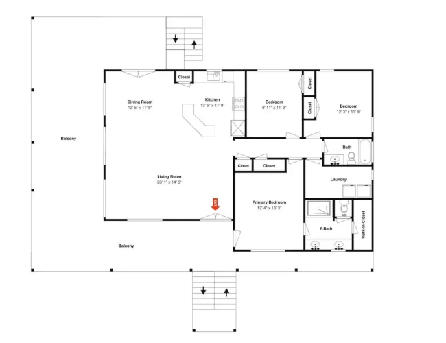 4 Bedrooms Cottage