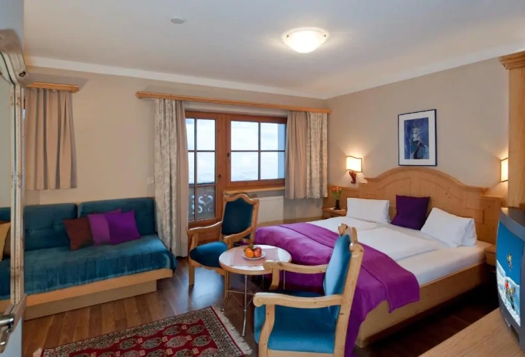 Standard Double room with balcony and with view