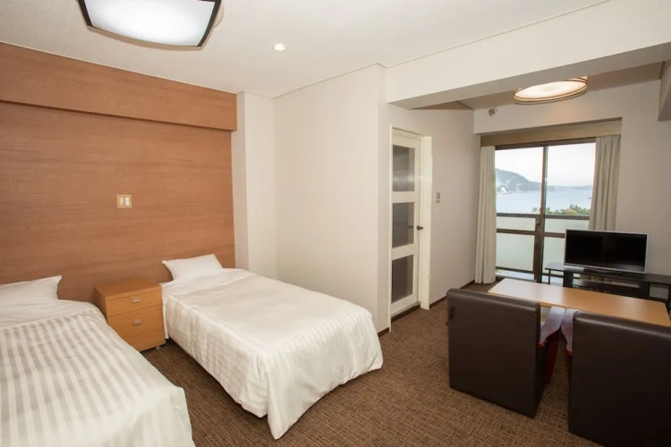 Standard Twin room with ocean view