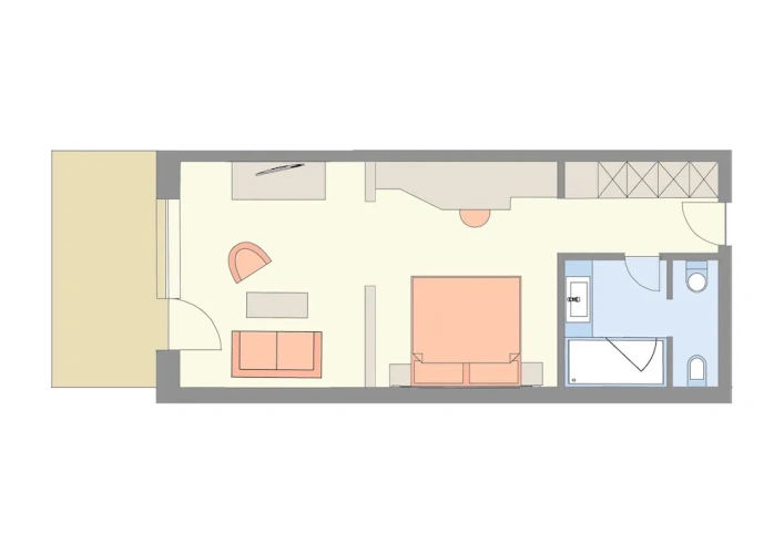 Superior Double room with balcony