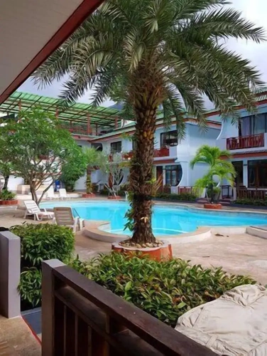 Standard Double room with balcony and with pool view