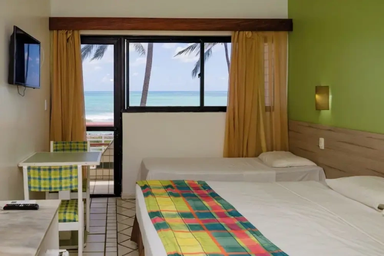 Luxury room with balcony and with sea view