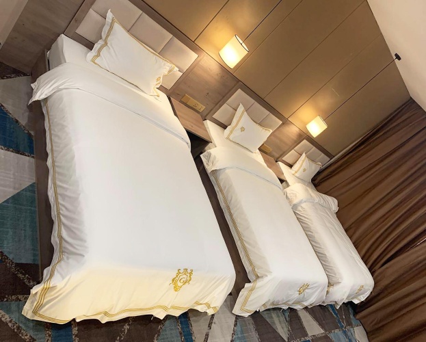 Deluxe Twin room with balcony and with view