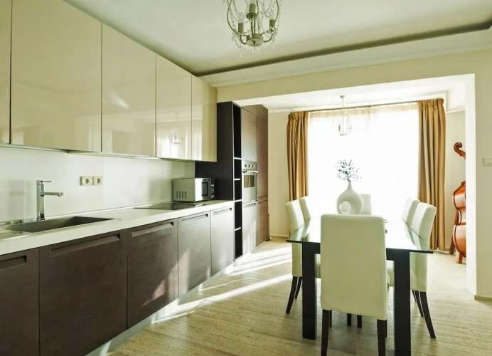 2 Bedrooms Presidential Double Apartment with balcony and with sea view